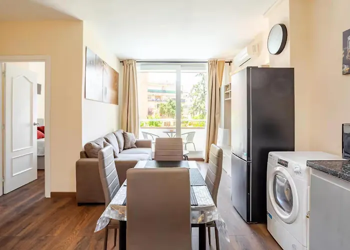 公寓 Con Piscina Cerca De Playa De Fenals *